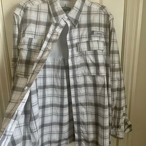 Men’s L Habit Outdoors LS fishermen shirt